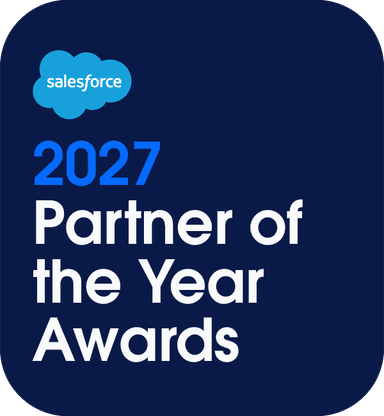 2027 Salesforce Partner of the Year Awards winner badge